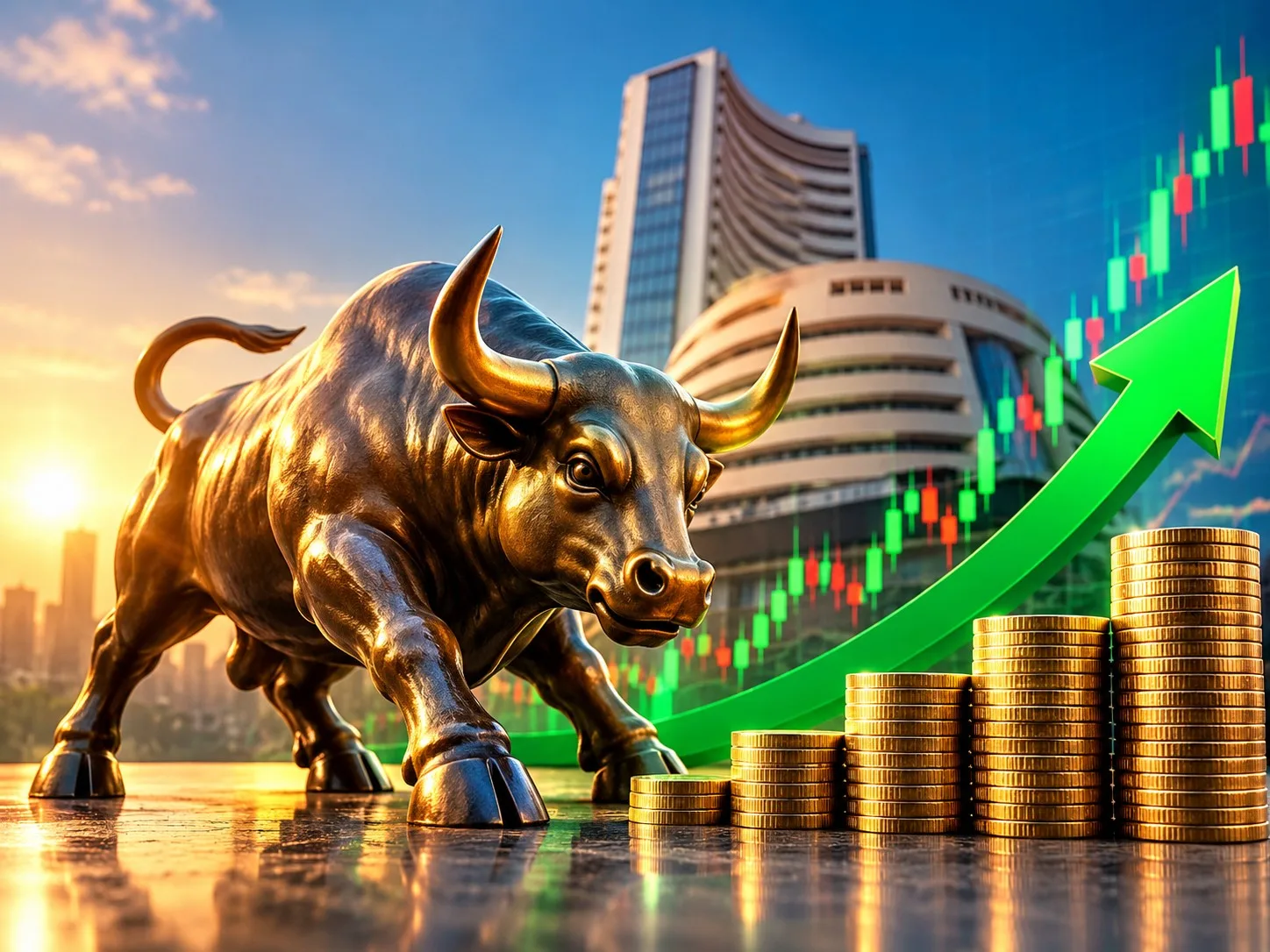 Stock Market Today: Sensex Jumps 483 Points, Nifty Reclaims 22,750 as Metals and Pharma Stocks Rally